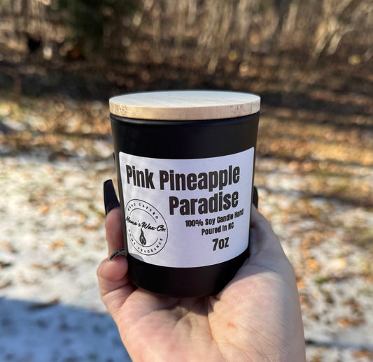 Pink pineapple paradise