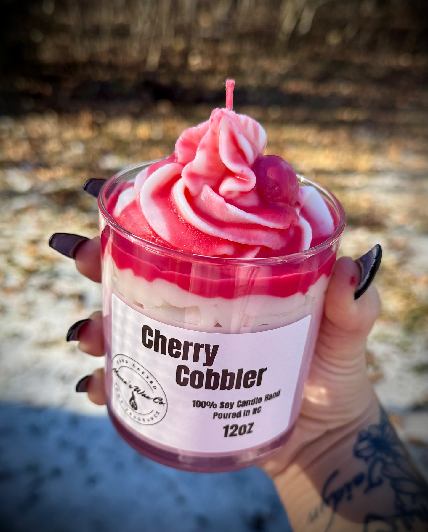 Cherry cobbler